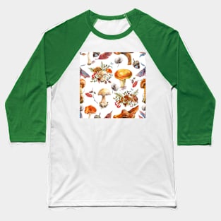 Acorn Mush Baseball T-Shirt